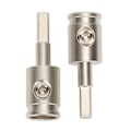 Miniatyrbilde 8 av 8: 2 STK Amp Inngangsreduserer 0 Gauge til 4 Gauge Messing Strøm Jordingsledning Reduserer for bil Universal
