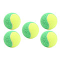 Miniatyrbillede 3 af 8: 5 ST 6 cm gummi tennisbolde Elastiske squashbolde trykaflastningsbolde til træningsunderholdning Grøn