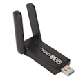 Miniatyrbillede 5 af 8: WiFi Dongle USB 3.0 Stabil Hurtig Dual Band 867Mbps 400Mbps 3dBi High Gain Antenne WiFi Adapter til Desktop Laptop Telefon