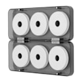 Miniatyrbilde 7 av 8: Fiskesnøre Spoleveske Multifunksjon Bærbar Foam Spools Line Box for fisketilbehør