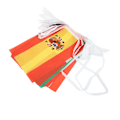 Miniatyrbillede 7 af 8: 2022 String Flag International Bunting Banner 32 Lande Flag 20x28cm til dekoration