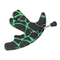 Miniatyrbild 2 av 8: Thumb Bow Release 3 Finger Sensitive Comfortable Grip Thumb Bow Release för Outdoor Archery Green