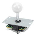 Miniatyrbild 2 av 8: Arcade Joystick Gamepad DIY Joystick Arcade Game Fighting Stick Ersättningsdelar Pin Kretskort med kulhuvud Vit