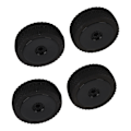 Pikkukuva 6 / 8: 4 kpl RC-kumirenkaita, vahva pito, korkea kulutuskestävyys, joustavat 17 mm:n pyörät Redcat Blackille