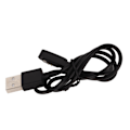 Miniatyrbillede 7 af 8: Ur Magnetisk Ladekabel 2-benet Smartwatch-oplader til juicepresser i kopform sort 2P/WK2.5-9mm