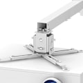 Miniatyrbilde 8 av 8: Projectortak i taket i rustfritt stål med justerbare, innfellbare armer - Takstativ for projektor for skole, kontor og møterom