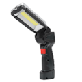 Miniatyrbillede 5 af 8: LED-arbejdslampe Foldbar genopladelig arbejdslampe Trådløs bærbar magnetisk COB LED-arbejdslampe 360 ​​grader roterende til bilreparation