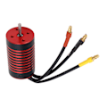 Pikkukuva 1 / 8: 2845 RC-auton harjaton moottori Vedenpitävä ruosteenkestävä alumiiniseos 4-napainen RC-auton moottori 1/12 1/14 RC-autolle 3700KV
