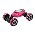 Pikkukuva 2 / 8: RC-temppuilma-auto 360° kierto 2 tilaa Värikäs valo Kaukosäädin Temppuilma-auto