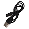Miniatyrbillede 6 af 8: Ur Magnetisk Ladekabel 2-benet Smartwatch-oplader til juicepresser i kopform sort 2P/WK2.5-9mm