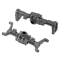 Miniatyrbilde 8 av 8: RC for- og bakakselhus Aluminiumslegering CNC-akselhussett for FMS FCX24 1/24 RC bil titan