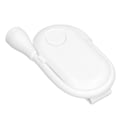 Miniatyrbillede 5 af 8: Boglæselampe USB Genopladelig 3 farver Niveauer Lysstyrke Justerbar Fleksibel Clip On Boglampe Bog Natlampe Hvid