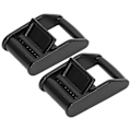 Miniatyrbillede 3 af 8: 2 STK 304 Rustfrit stål Cam Buckle Spænder Webbing Press Spænder Binding Fastgørelseselementer Marine hardware Yachttilbehør 25MM