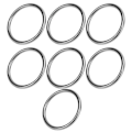 Pikkukuva 8 / 8: 7 kpl metallinen O-rengas Vedenpitävä ruostumaton 304 ruostumaton teräs vahva kantava saumaton hitsattu pyöreä o-rengas 8x80 mm