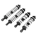 Miniatyrbilde 4 av 8: RC Fremre Bakre Støtdempere Demper Aluminiumslegering RC Bil Fjær Støtdemper for ARRMA 1/7 1/8 RC Biler Svart