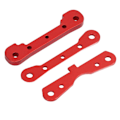 Miniatyrbild 8 av 8: RC Car Swing Arm Mount Set Aluminiumlegering Förstärkt Svängarm Fast Mount Set för ARRMA 1/8 1/7 RC Car Upgrade Tillbehör Röd