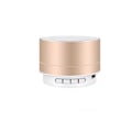 Miniatyrbilde 2 av 4: A10 Metall Bluetooth Høyttaler Mobiltelefon Datamaskin Notebook Subwoofer Mini Stålkanon Trådløst Kort Liten Høyttaler gold