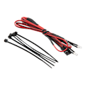 Pikkukuva 4 / 8: RC-ajovalojen takavalosarja 2 valkoista ja 2 punaista LED-valoa RC-auton etu- ja takavalot Traxxas TRX4M 1/18 RC Crawler -malliin