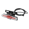 Miniatyrbillede 2 af 8: Baglygte til elcykel LED ABS natbaglys Blinklys 24‑48V til cykling