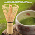 Miniatyrbilde 2 av 8: Bambus Matcha-visp - 64 pigger for tilberedning av Matcha-pulver