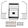 Miniatyrbilde 1 av 8: RC Takstativ Bagasjebrett Jern Takstativ Veltebur for Axial SCX10 for Wrangler Bilskall 313mm Akselavstand