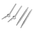 Miniatyrbilde 8 av 8: RC Bil Foran Bak CVD Drivaksel Messing Forlengelse Drivadapter Combiner Drivaksel for Traxxas 1/18 Sølv