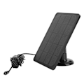 Miniatyrbillede 6 af 8: 4W Solpanel 5V Sort IP65 Vandtæt Solpaneler Ladeplade til Ventilatorlys