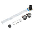 Miniatyrbilde 5 av 8: For RasPi Kameramodul 5MP 1080P Infrarød Nattsyn Manuell Fokusering OV5647 Sensor for Reparasjon Erstatning