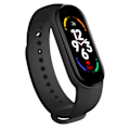Miniatyrbild 4 av 8: M7 Smart Armband Multifunktion Silikon Dynamisk Färg Storskärm Fitness Watch Band för Puls Sömnövervakning Svart
