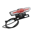 Miniatyrbillede 4 af 8: Baglygte til elcykel LED ABS natbaglys Blinklys 24‑48V til cykling