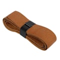 Miniatyrbillede 7 af 8: Tennisracket Grip Tape Læder Badmintonracket Overgrip Tape Erstatning til Udendørs Legeplads Gym Brun