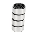 Pikkukuva 5 / 8: 4 KPL RC Beadlock Pyörännavat Alumiiniseos RC Pyöränvanteet Navat Traxxas 1/18 RC Autoille Axial SCX24 1/24 RC Autoille Musta
