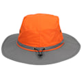 Miniatyrbillede 3 af 8: UPF50+ fiskehat med reflekterende stribe Mesh-ventiler Justerbar solhat med bred skygge til udendørs klatring i bjergbestigning Orange