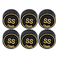 Pikkukuva 3 / 8: 6 kpl Pool Cue Tips Ammattimaiset monikerroksiset biljardipool-cue-tipsit Vaihto pool-cue- ja snooker-keppeihin 14mm SS