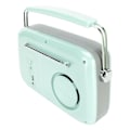 Pikkukuva 6 / 8: Retro Radio Bluetooth -kaiutin, kannettava HiFi-stereokaiutin, söpö vanhanaikainen radiokaiutin juhliin, ulkokäyttöön, mintunvihreä