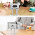 Miniatyrbillede 5 af 5: Tablet computer stand Foldbart laptopstativ Justerbar computer desktop support Kølestativ