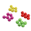 Miniatyrbillede 6 af 8: 24 stk. Golfboldsæt Gummi Farverig God modstandskraft 2-lags golfbold til kvinder Begyndere B153