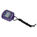 Miniatyrbillede 3 af 8: Elektronisk stopur Single Row 2 Display Sport Stopur Timer Atletik Konkurrence Ur Stopur med AG13 Knapbatteri XL 016 Blå