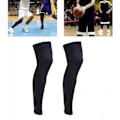Miniatyrbild 6 av 8: 1 par Knästöd Knästödsskydd Knäskål Andas solskydd för utomhusbasketkörning Löpning XL