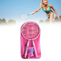Miniatyrbild 6 av 8: Badmintonracket för barn Grundskoleelever Utomhussport Badmintonracket Rosa
