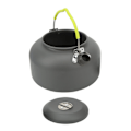 Miniatyrbillede 2 af 8: 1,3L Camping Kedel Aluminiumlegering Anodisering Højtemperaturbestandig Varmeisolering Udendørs te Kaffekande