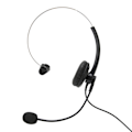 Miniatyrbillede 8 af 8: Enkelt Øre Kablet Headset Støjreducerende HD Opkald Telefon Headset til Call Center Kontor Virksomhed Online Kursus USB Interface