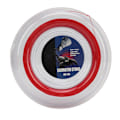 Miniatyrbild 1 av 8: POWERTI Badmintonracketsträng med hög elasticitet, slitstark hartsfiberbyteslinje för reparation Röd