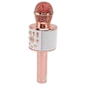 Miniatyrbild 6 av 8: Trådlös mikrofon KTV ljudintegration Bärbar handhållen Bluetooth-mikrofon för flickor Pojkar Tonåringar Rose Gold