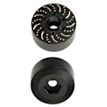 Miniatyrbillede 7 af 8: Messing hjulvægte Messing 6-huls hjul Hexnav Adapter Vægt til 1,9 tommer 2,2 tommer Beadlock hjulfælg 18,5 mm