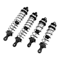 Miniatyrbilde 6 av 8: RC Fremre Bakre Støtdempere Demper Aluminiumslegering RC Bil Fjær Støtdemper for ARRMA 1/7 1/8 RC Biler Svart