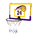 Miniatyrbilde 5 av 8: Veggmontert basketkurv nummer 7 Basketkurvsett for innendørs utendørs gutter Jenter Tenåringer for Lakers