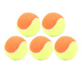 Miniatyrbillede 1 af 8: 5 stk. 6 cm gummi tennisbolde Elastiske squashbolde trykaflastningsbolde til træningsunderholdning Orange