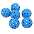 Miniatyrbild 4 av 8: 6 st Pickleball-bollar Plast Hollow Ball Set Outdoor Sports Training Träning Pickleballs 40 hål