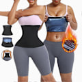 Miniatyrbillede 4 af 5: Body Shaper Bælte Taljetræner, Slankebælte Body Shaper Mavekontrol Korset Body Shaper Bælte L/XL